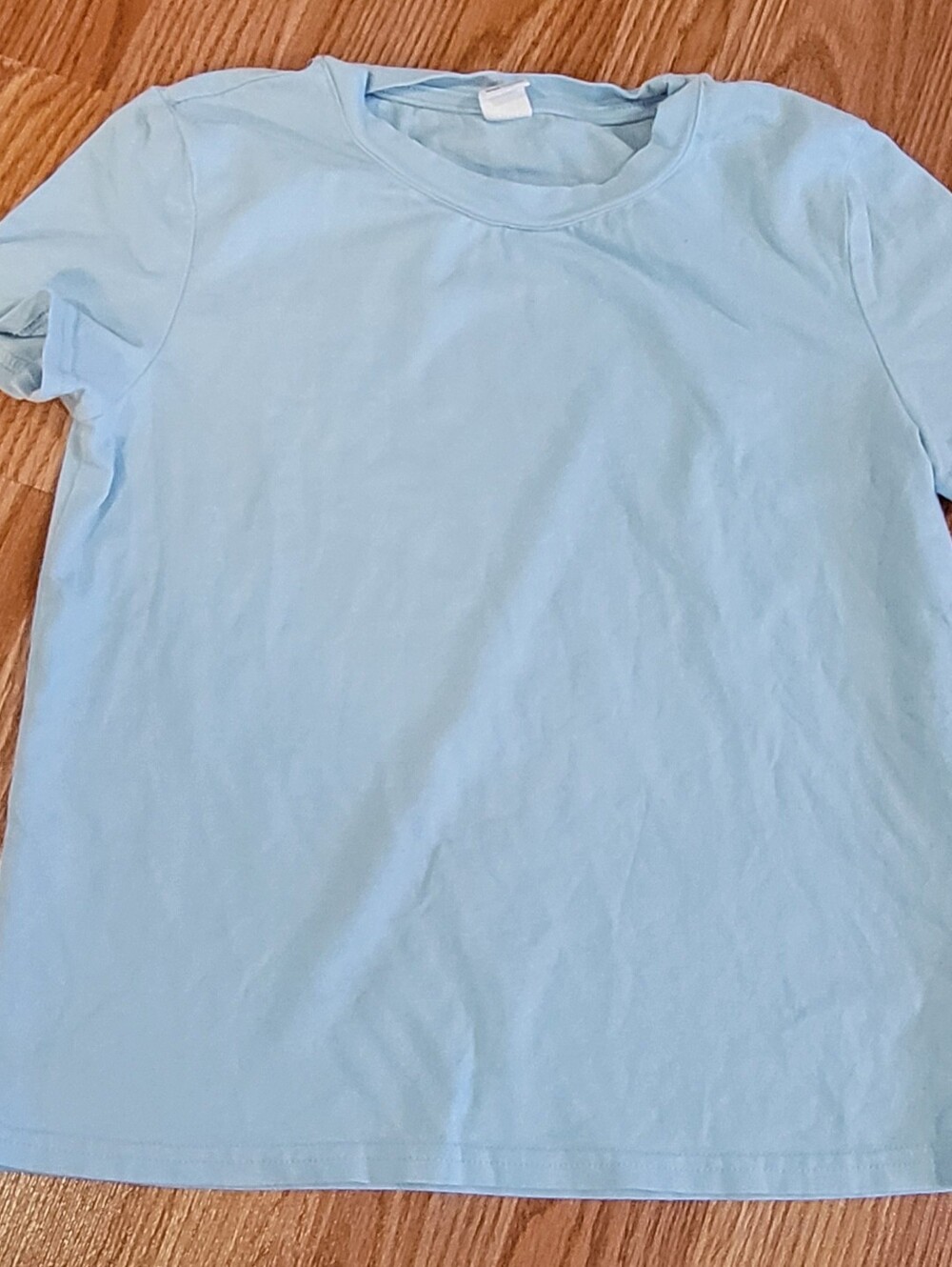SHEIN Pale Blue Kids Crewneck Tee Size 10Y